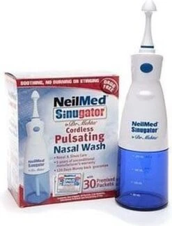 NeilMed - Elektrische Neusdouche - Sinugator - Verkouden Verstopte Neus Hooikoorts 8 NeilMed - Elektrische Neusdouche - Sinugator - Verkouden Verstopte Neus Hooikoorts -Zelfzorg Winkel 915x1200