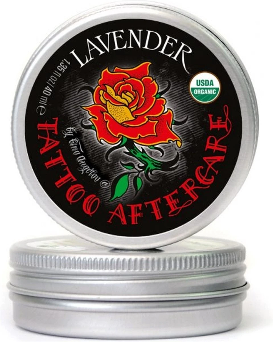 Alteya Organics Tattoo Care Balm Lavendel 40ml - Huidverzorging – Biologische Tatoeage Crème - Verzorging Op Tattoos - Natuurlijke Tatoeage Verzorgingscrème - Tattoo Nazorg 3 Alteya Organics Tattoo Care Balm Lavendel 40ml - Huidverzorging – Biologische Tatoeage Crème - Verzorging Op Tattoos - Natuurlijke Tatoeage Verzorgingscrème - Tattoo Nazorg