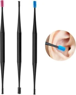 Doodadeals® Oorsmeer Verwijderaar – Spiraalvormig – Oorreiniger – Ear Cleaner – Zwart/Blauw – 1 Stuk -Zelfzorg Winkel 968x1200