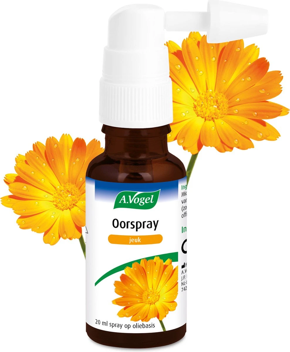 A.Vogel Oorspray Jeuk Spray - Bij Jeuk In De Gehoorgang. - 20 Ml 4 A.Vogel Oorspray Jeuk Spray - Bij Jeuk In De Gehoorgang. - 20 Ml - Afbeelding 2