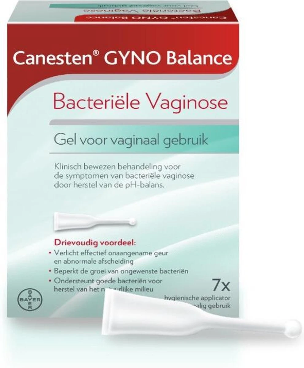 Canesten Gyno Balance Gel - Bij Bacteriele Vaginose - 7 Stuks 4 Canesten Gyno Balance Gel - Bij Bacteriele Vaginose - 7 Stuks - Afbeelding 2