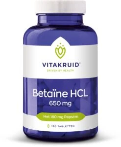 VitaKruid Betaïne HCL 650 Mg - 120 Tabletten