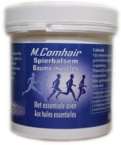 M.Comhair - Spierbalsem - Met Essentiële Oliën - Voor Stramme Spieren En Gewrichten- Massages - Sporters Voor Opwarming Van De Spieren En Gewrichten